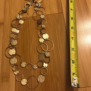 Gold layered necklace